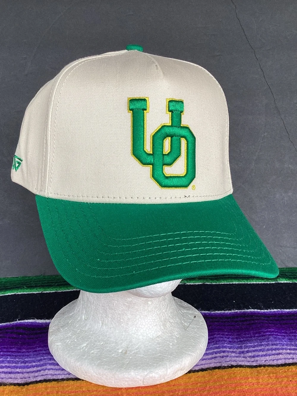 Woodngrail Oregon Ducks Autzen Stadium Stitched SnapBack Hat NWT